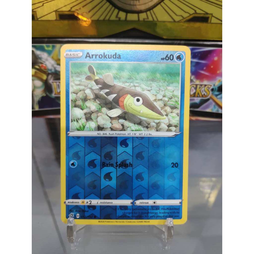 [ Dưa Hấu Yugioh ] Lá bài thẻ bài Pokemon Arrokuda