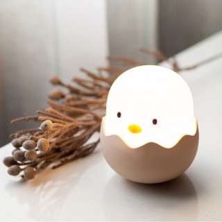 đèn ngủ hình gà con cảm biến ánh sáng