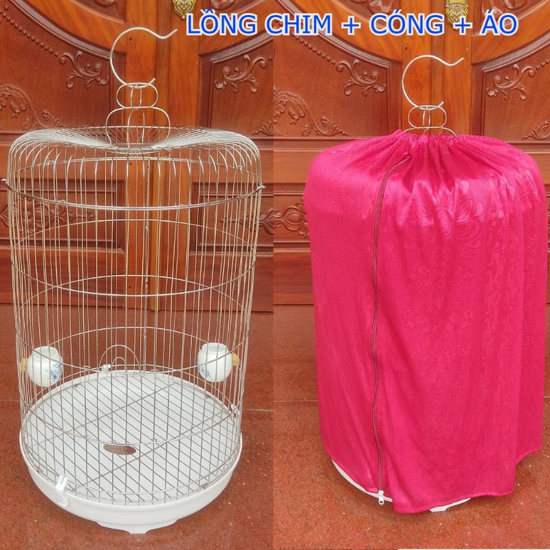 Lồng khướu inox