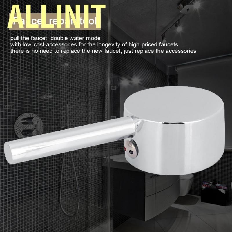 Allinit 35mm Valve Core Bathroom Basin Water Tap Handle Zinc Alloy Faucet Lever