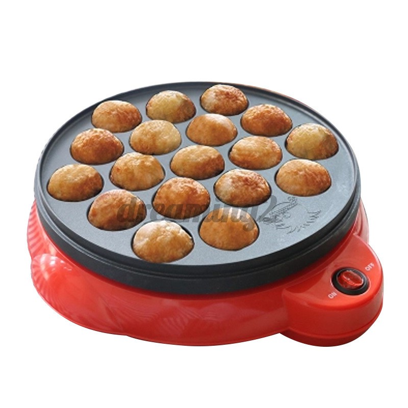 Máy làm Takoyaki hoặc thịt viên chạy bằng điện tiện dụng tại nhà điện áp 220V