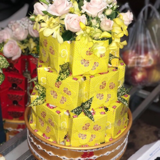 Hộp quà cưới combo 50 cái