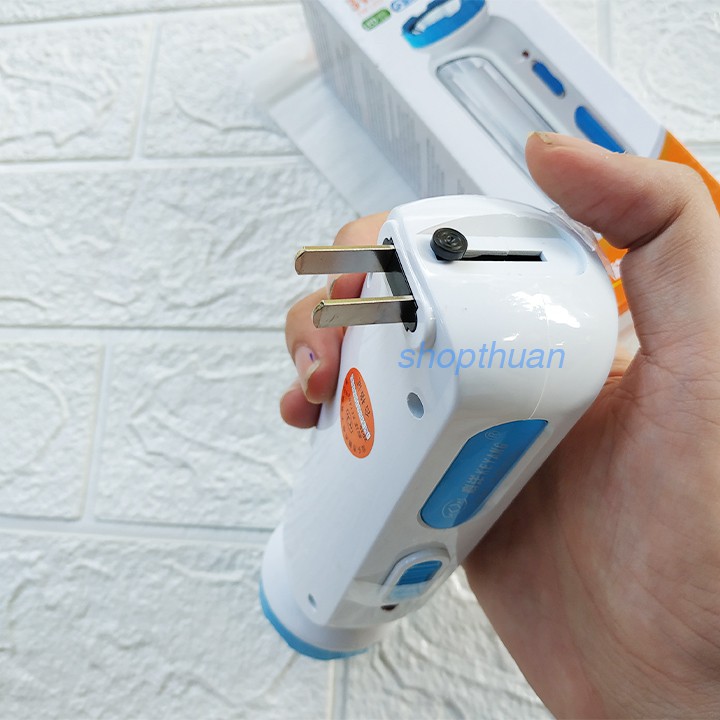 Đèn Pin Sạc 2 Trong 1 Keyang KY-9970 - Kích thước 16 x 5 x 5cm