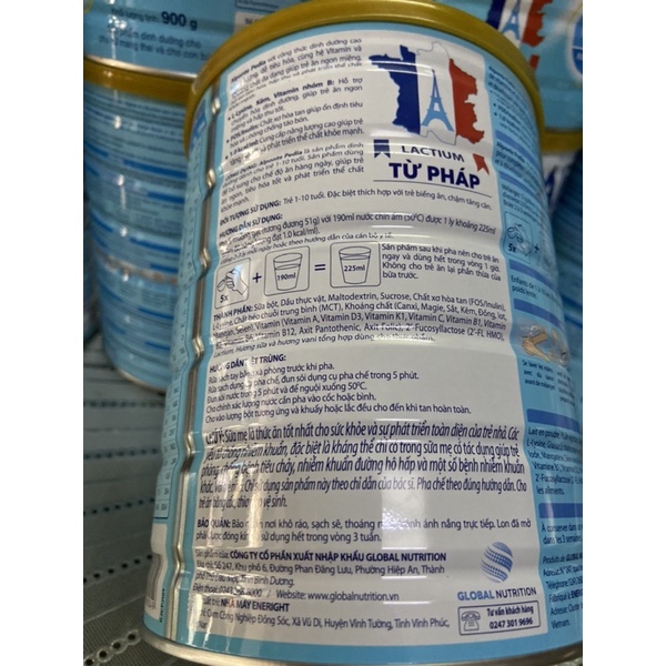 Sữa bột Alponte Pedia 800g