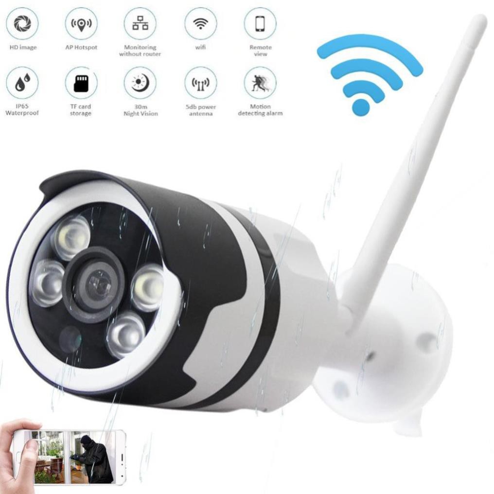 CAMERA CARECAM NGOÀI TRỜI NHÌN ĐÊM CÓ MÀU FULL HD 1080P 2MPX Camera Carecam CF32-23DT200-48