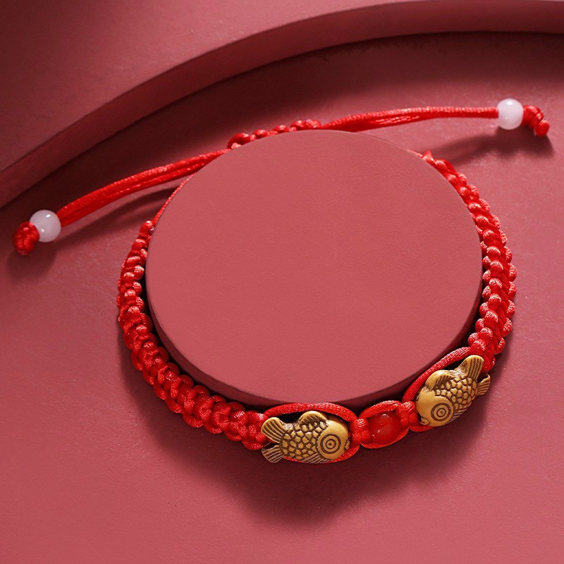 Vòng Chỉ Đỏ May Mắn Phong Thủy Cải Vận Minh Hiền - Mang Lại Bình An Tài Lộc