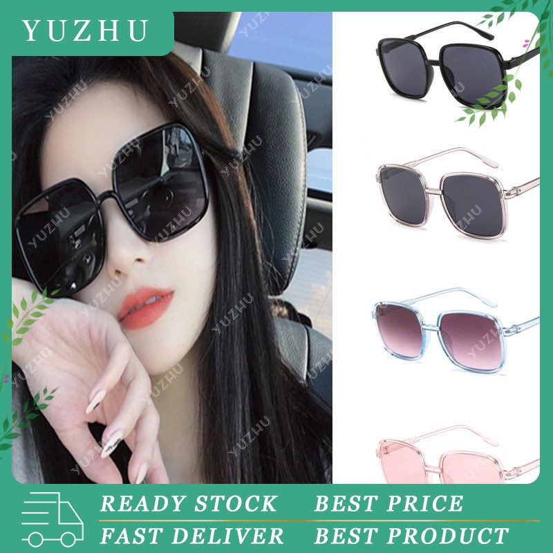 Kính mát gọng vuông lớn chống tia UV phong cách cổ điển thời trang cho nữ | BigBuy360 - bigbuy360.vn