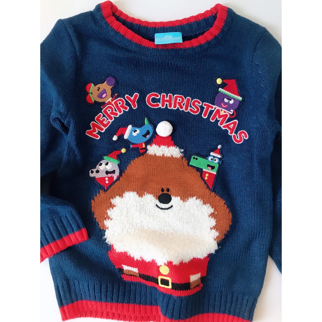 Áo len Noel cực xinh hình nổi 3D cho bé