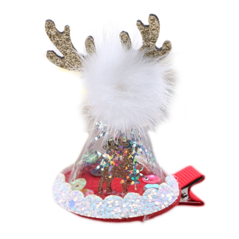 Kẹp Tóc Hình Nón Ông Già Noel