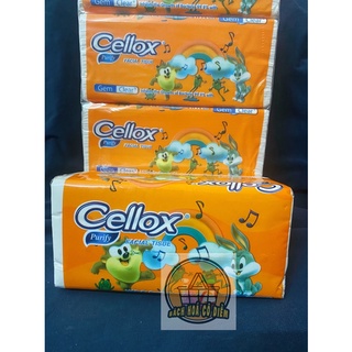 Khăn giấy lụa dạng rút Cellox 260 tờ/1 bịch