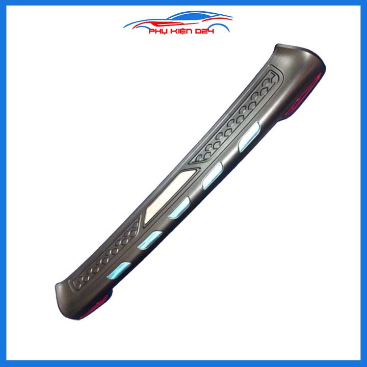 Ốp chống trầy cốp ngoài nhựa đen Civic 2016-2017-2018-2019-2020-2021-2022 mẫu phản quang chống xước trang trí xe