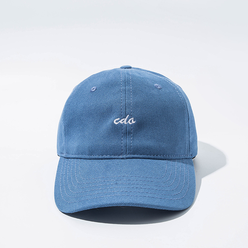 Mũ lưỡi trai thêu chữ CDA thời trang thu đông tùy chọn màu sắc