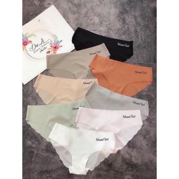 Quần Lót Đúc Su Không Đường May Viền Sóng Siêu Đẹp Hàng Cao Cấp