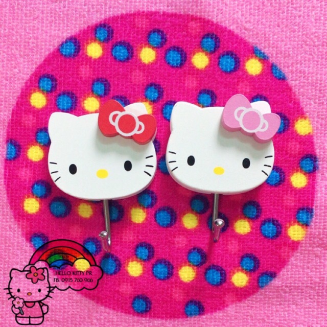 Set cặp móc dán Hello Kitty