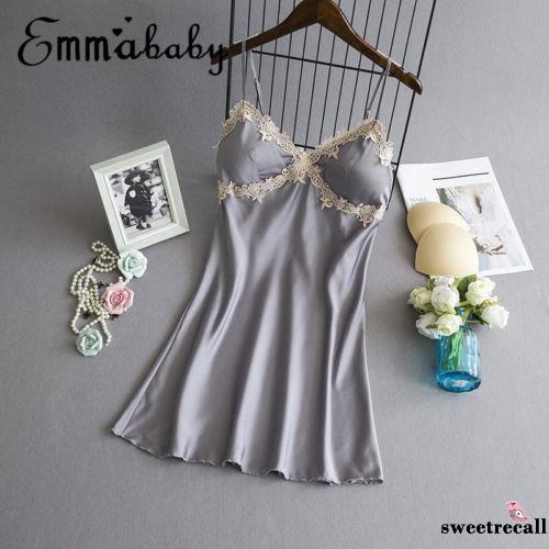 Áo choàng ngủ bằng lụa satin quyến rũ dành cho nữ | BigBuy360 - bigbuy360.vn