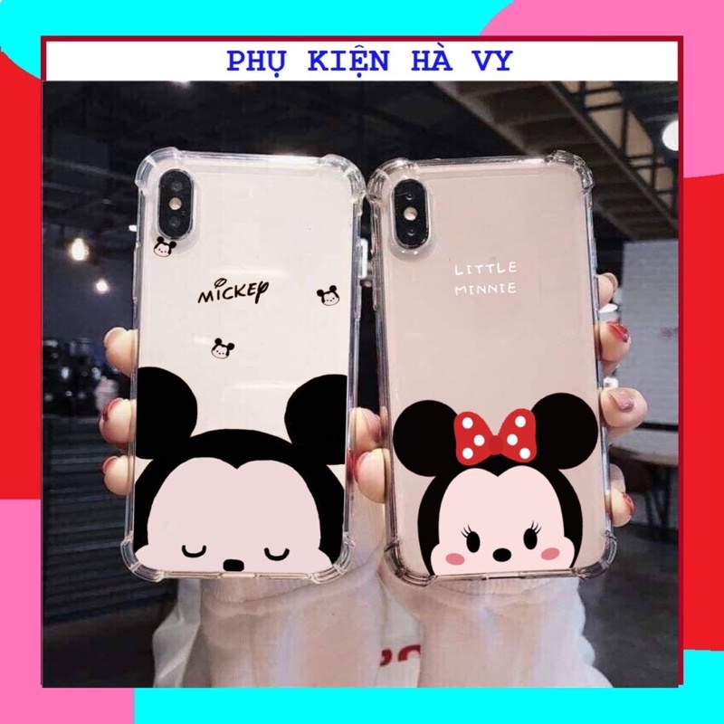 Ốp lưng iphone chống sốc viền chống ố hình chuột mikyc 5 6 5s/6/6p6s/6splus/7/7plus/8/8pluxs/11/12/pro/promax/13/13Proma