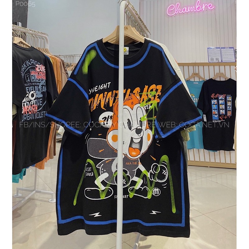 [P0065] Áo thun áo phông HOPE unisex form oversize vải dày (Có sẵn/ảnh thật)