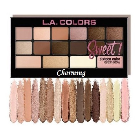 Bảng mắt 16 màu LA colors sweet! sixteen color eyeshadow