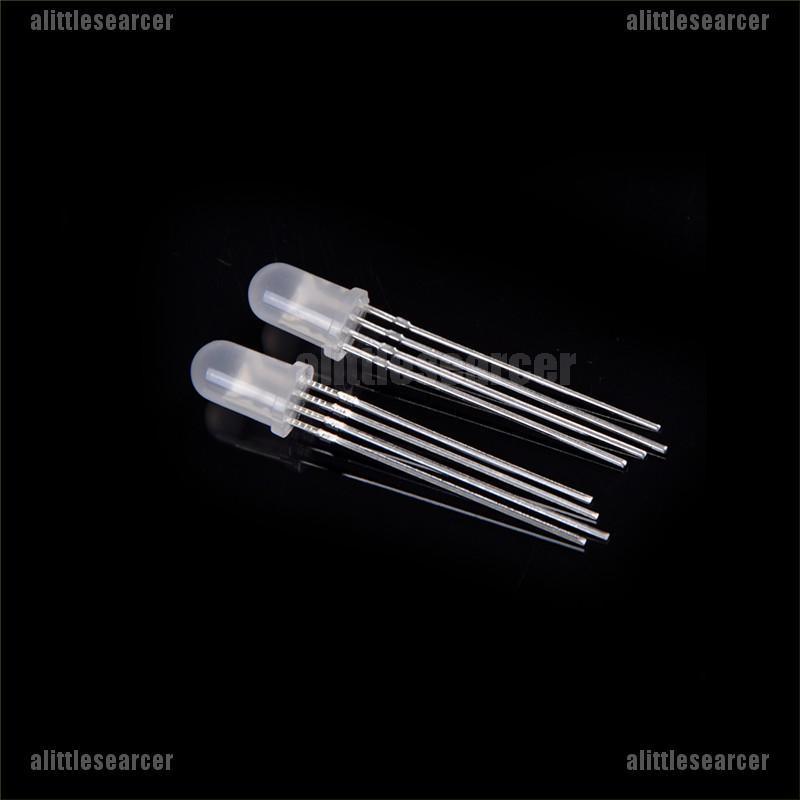 Bộ 10 Đèn LED RGB 4PIN F5 / 5MM Siêu Sáng Chất Lượng Cao