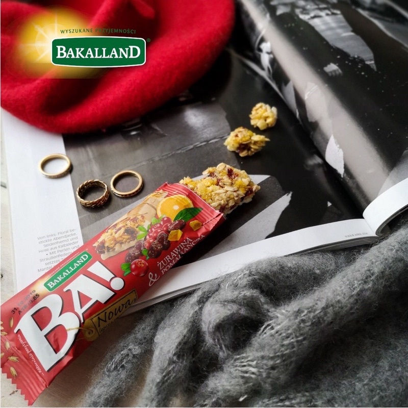 Thanh Ngũ Cốc Dinh Dưỡng Bakalland 40G - Đủ Vị