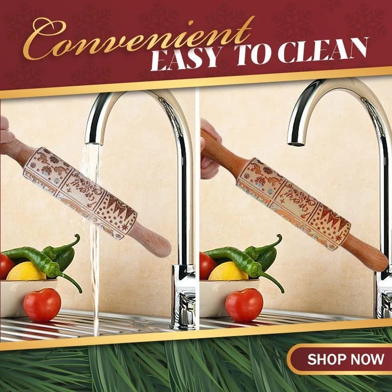 Cây lăn cán bột bằng gỗ cao cấp nhiều mẫu xinh xắn tiện dụng