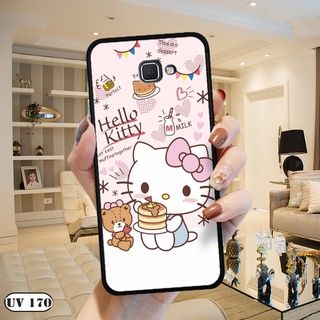 Ốp lưng  Samsung Galaxy J7 Prime - Lưng nhám viền dẻo in 2D
