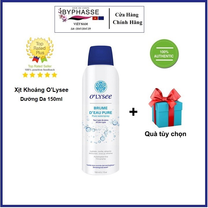 Xịt Khoáng O'Lysee Dưỡng Da 150ml