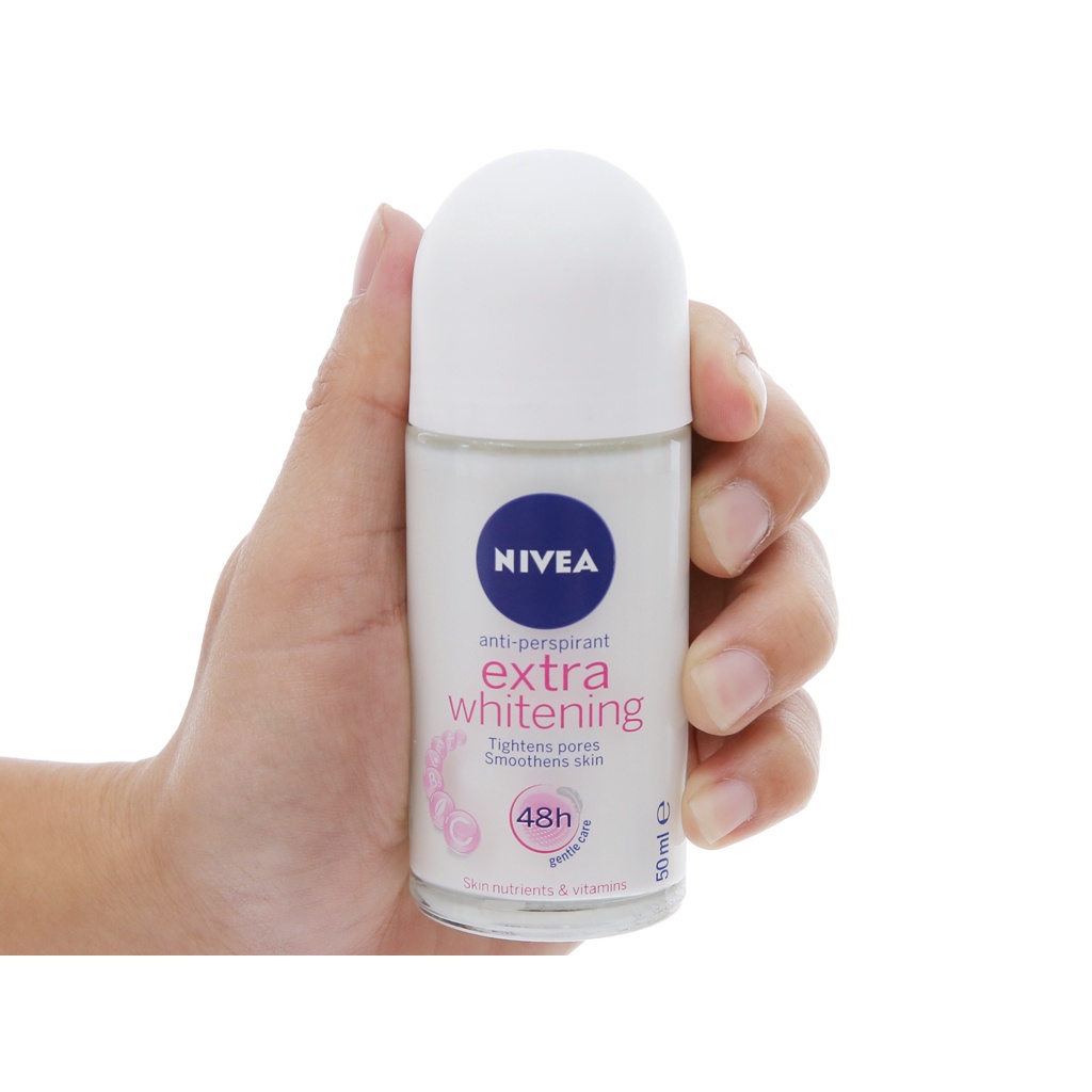 Lăn khử mùi Nivea Giúp da trắng mịn 50ml