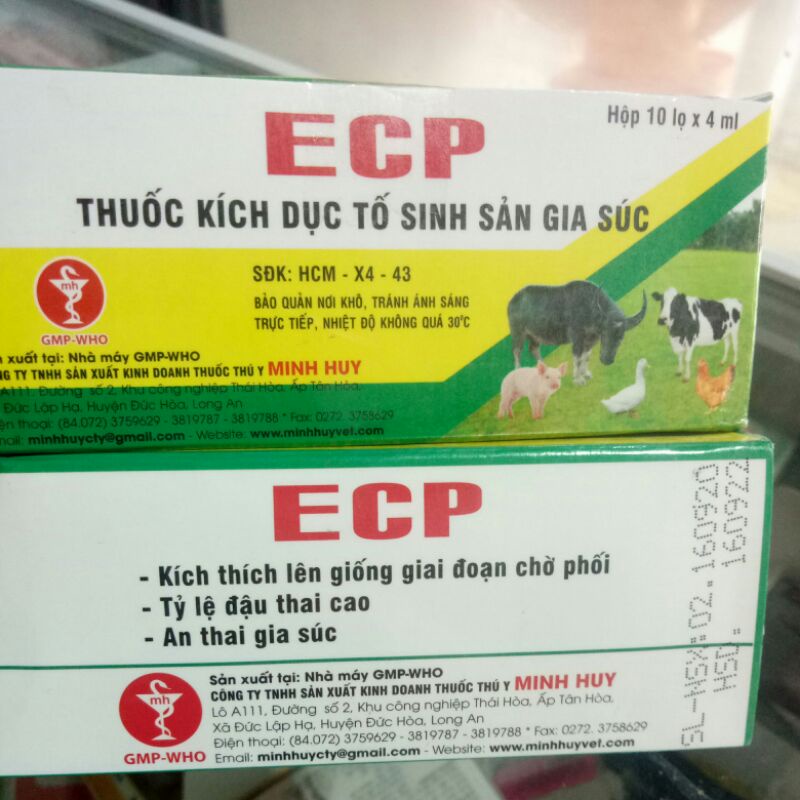 Combo 5lọ Lên giống ECP 4ml