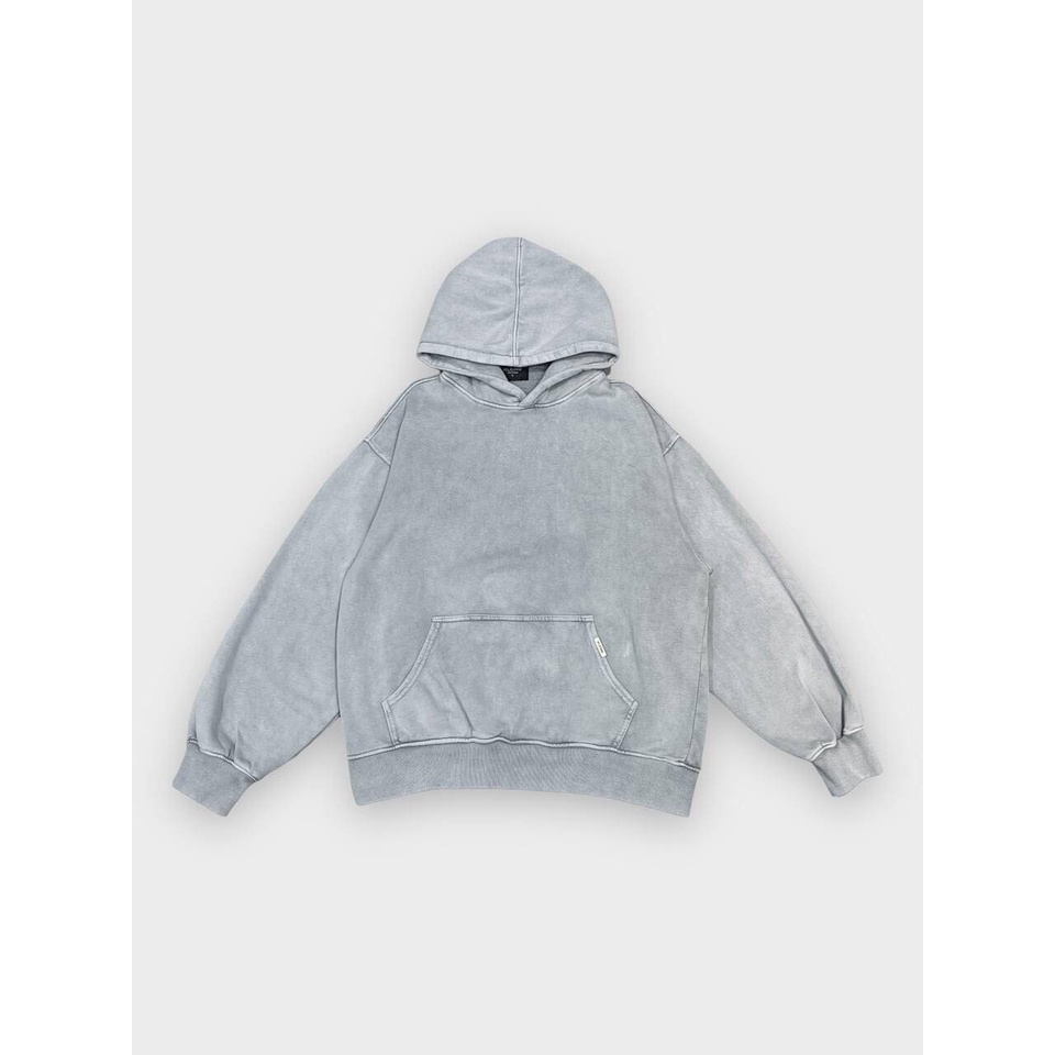 ÁO HOODIE BOXY WAX - STONE