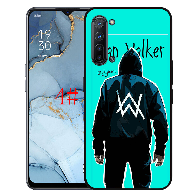 Ốp Điện Thoại Silicon Mềm Hình Dj Alan Walker Yd5 Cho Realme X7 Narzo 20 Pro C2 C3 C11 C12 C15 C17