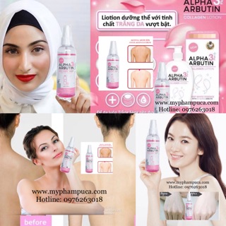 Serum Kích Trắng Da Alpha Arbutin Loại Mạnh
