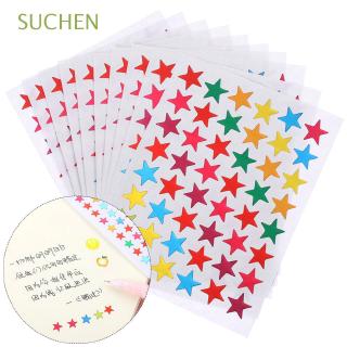 Bộ 10 Miếng Dán Trang Trí Túi Xách / Túi Xách Hình Ngôi Sao / Mặt Cười Dễ Thương