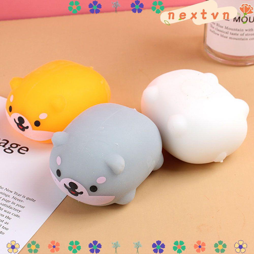 Đồ chơi nắn bóp giảm căng thẳng hình chó shiba dễ thương