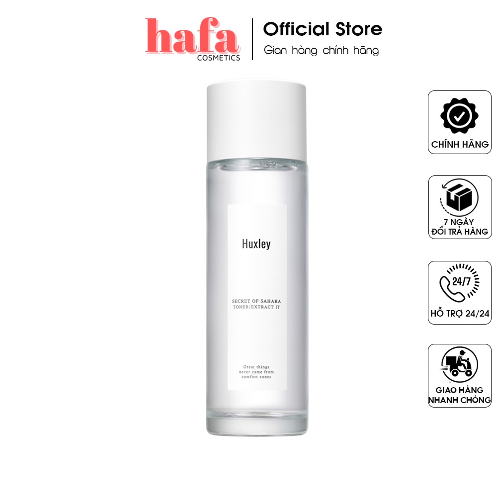 Nước hoa hồng Huxley Toner; Extract It _ Huxley Chính Hãng