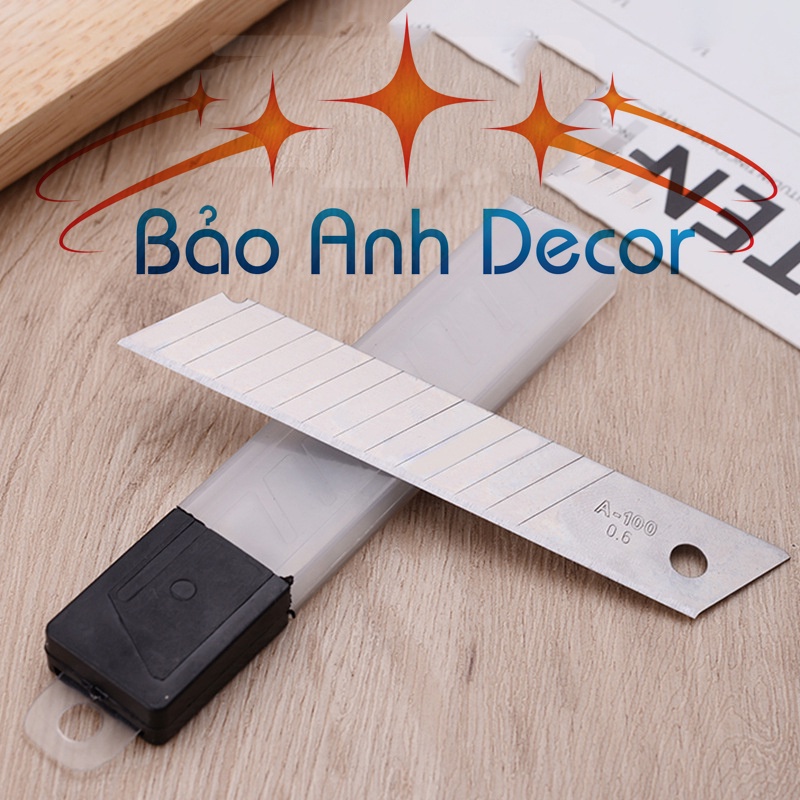 Dao rọc giấy loại lớn 15*2,7 cm siêu sắc bén