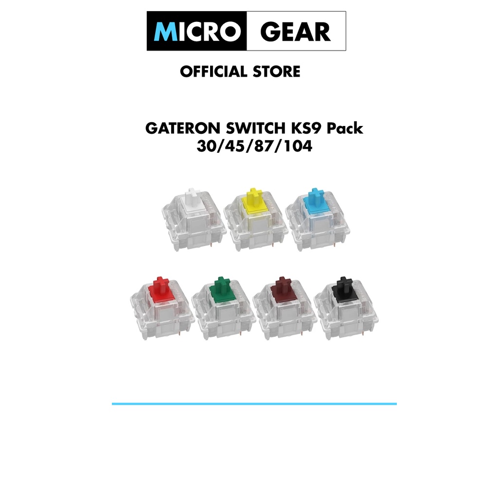 Gói Công tắc phím cơ - Gateron Switch KS9  - Pack 30/45/87/104