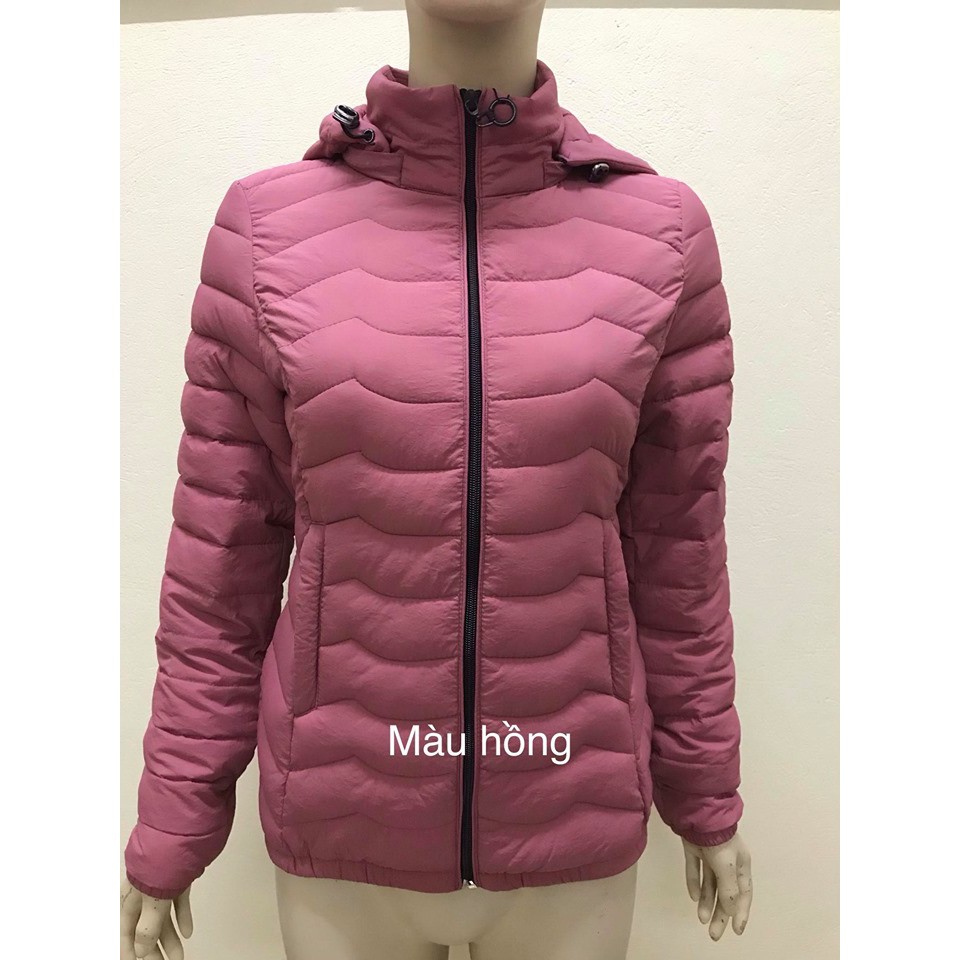 Áo khoác phao nữ túi kéo khóa(Video+Ảnh thật) | BigBuy360 - bigbuy360.vn