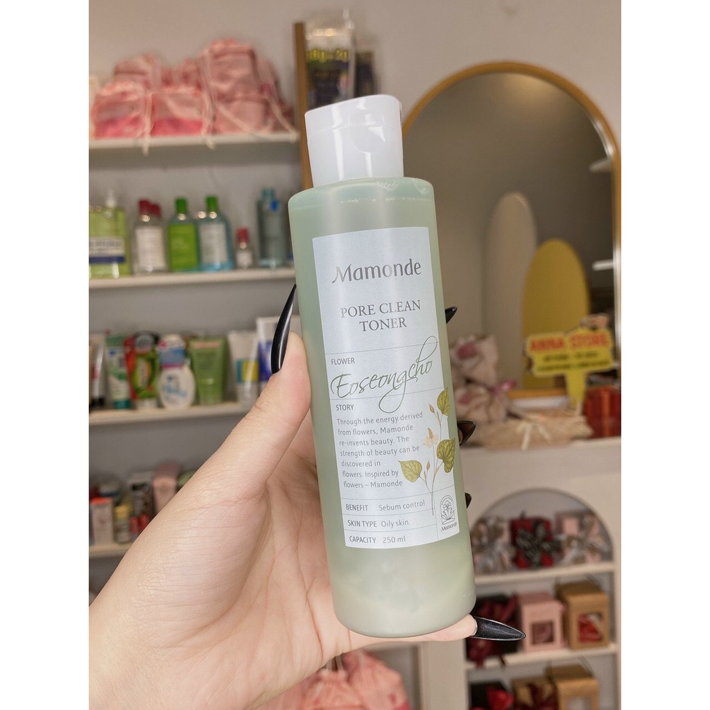 Nước hoa hồng Mamonde Diếp Cá 250ml