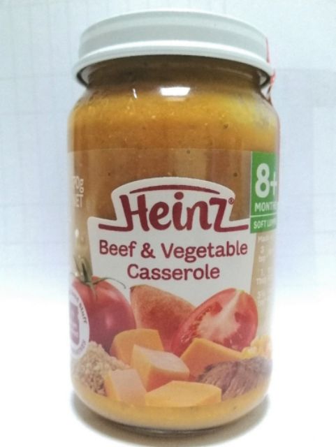 Trái cây nghiền Heinz - Dạng hủ - Date 11/2021