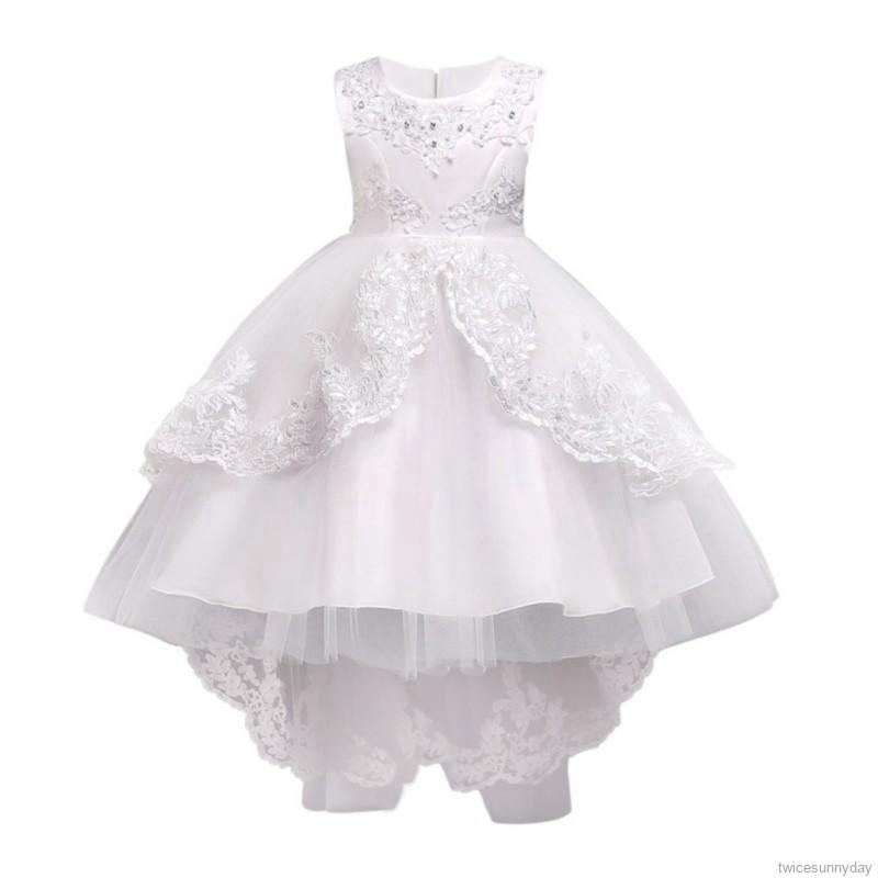 Đầm ren công chúa đáng yêu cho bé gái