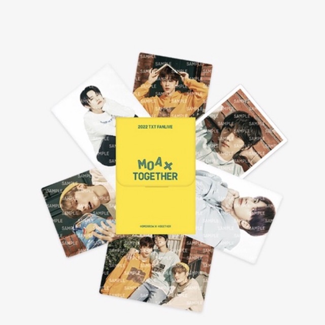 Chính hãng Mini photocard TXT nguyên seal