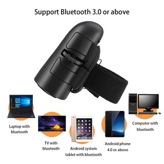 Bluetooth Wireless Finger Ring Mouse Ergonomic Handheld Optical Travel Mice
