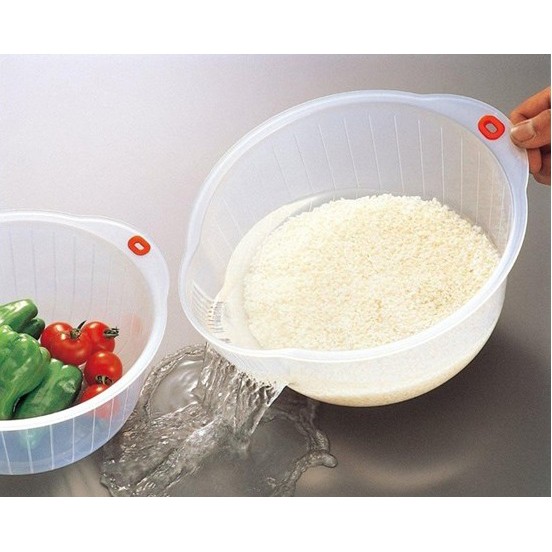 Giá vo gạo Inomata - Hàng nội địa Nhật Bản