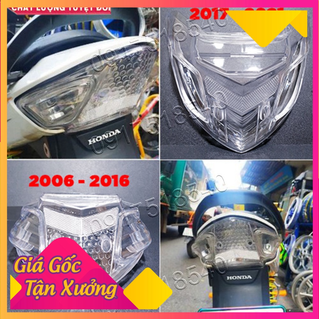 Nắp hậu trắng cho wave 2006 - 2016, wave rs , wave s100 , wave 50cc (Ảnh Sp thật)