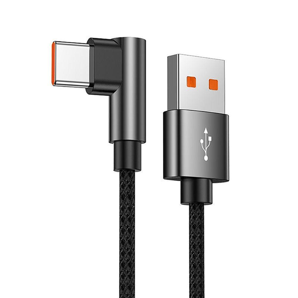 Dây Cáp Sạc Nhanh 6A Chuyển Đổi Dữ Liệu USB C Sang USB Type C 90 Độ