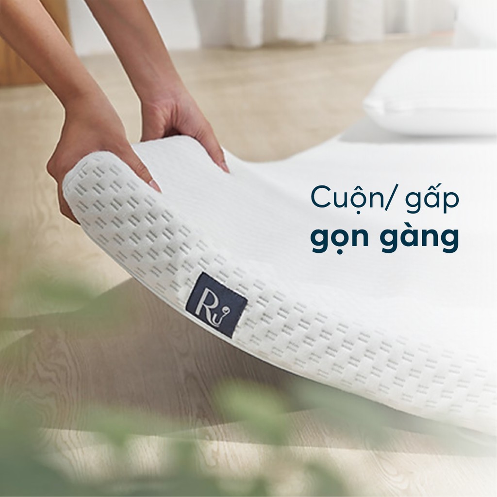 Nệm Cuộn Trải Sàn  Ru9 Gọn Nhẹ Dễ Chịu, Thoải Mái Mọi Nơi, 6 Kích Thước