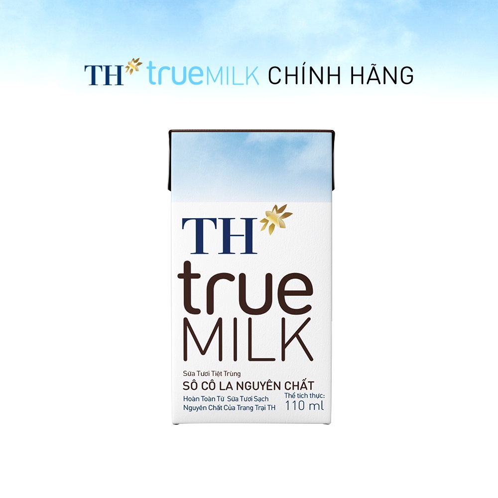 [HSD T9-2022] Thùng 48 Hộp Sữa tươi tiệt trùng TH true MILK HƯƠNG SÔCOLA 110ml