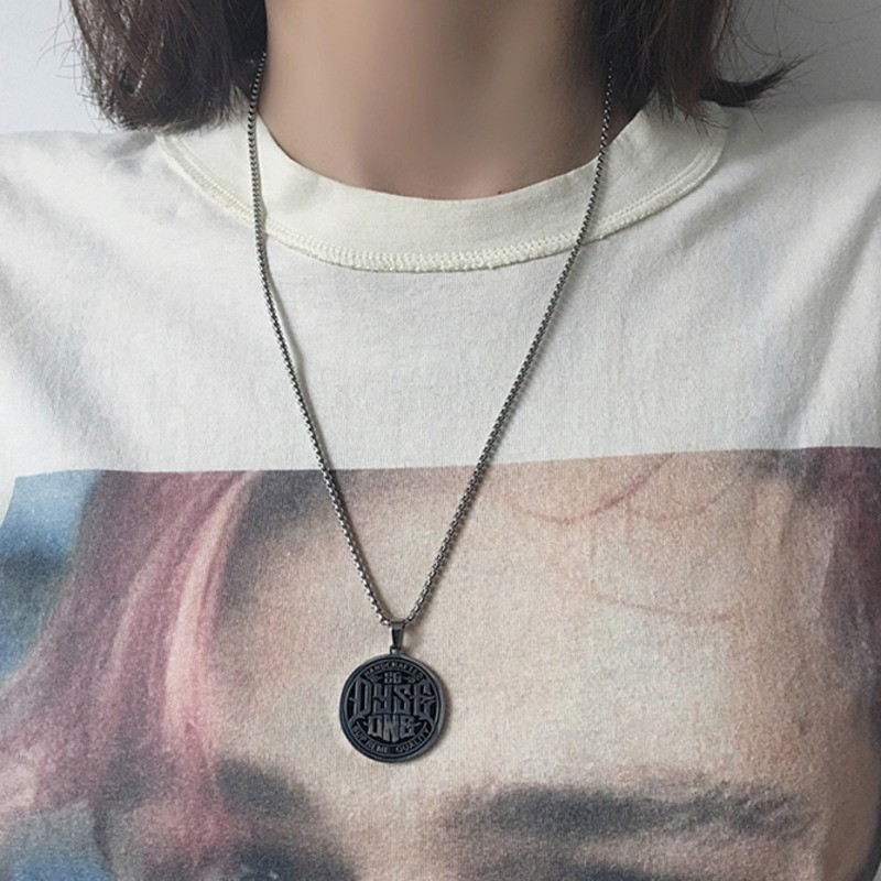 Vòng Cổ Gắn Mặt Chữ Cá Tính Phong Cách Hip-Hop