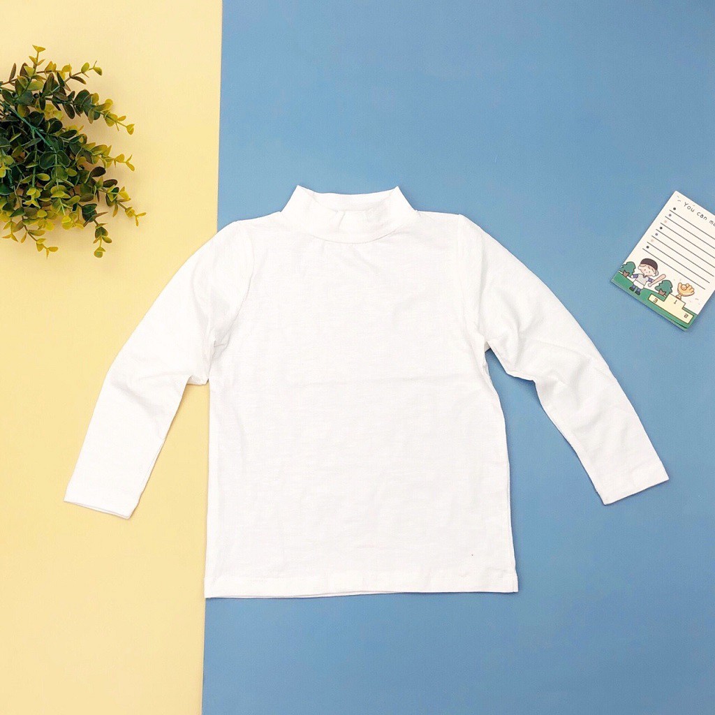 Áo giữ nhiệt cho bé, áo dài tay cho bé trai, chất cotton, size 3 -9 tuổi - SUNKIDS